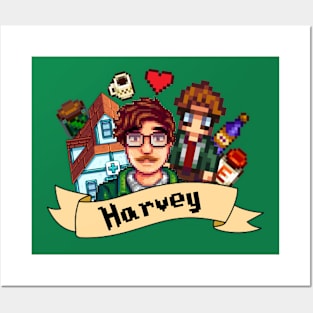 Harvey Stardew Valley Posters and Art